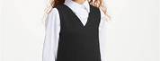 Black Tunic Dress Pleated School Uniform