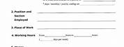 Blank Employment Contract Template
