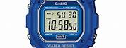 Blue Casio Illuminator Digital Watch