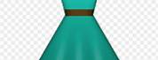 Blue Dress iOS Emoji