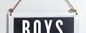 Boys Clothes for Sale Sign