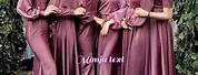 Brokat Dress Gradasi Warna