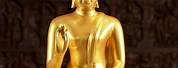 Buddha Statue Bronze Gold