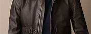 Burberry Brown Leather Jacket