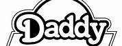 Call Daddy Name Logo with Background