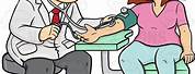 Caricature of Doctor Check Up