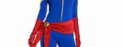 Cartoon Captain Marvel Costume PNG