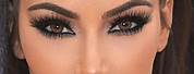 Cat Eyes Makeup Kim Kardashian