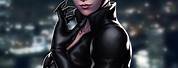 Catwoman Black Leather Fan Art