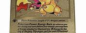 Charizard Pokemon Card 1st Edition Golden