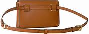 Chestnut Brown Leather Belt Bag