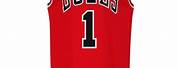 Chicago Bulls Number 1 Jersey