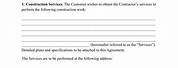 Civil Contract Sample Paperwork