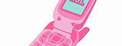 Clip Art Pink Flip Phone