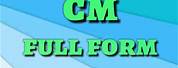 Cm Full Form in Measurement