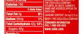 Coke Nutrition Label for Kids