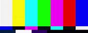 Color Bars TV Static Effect