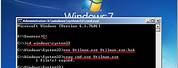 Command-Prompt Windows 7 Password Reset