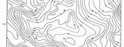 Contour Lines On Topographic Map