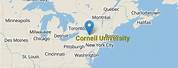 Cornell University Location Map
