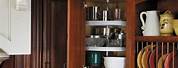 Corner Storage Kitchen Counter Cabinet