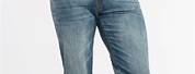 Cotton Jeans Straight Pants Men
