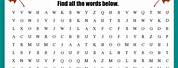 Create Free Word Search Puzzles Printable
