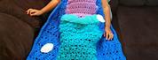 Crochet Disney Princess Ariel Dress Blanket