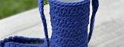 Crochet Tote Bag and Water Bottle Holder