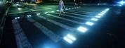 Crossing Pedestrian Lane at Night