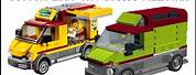 Custom LEGO City Pizza Van