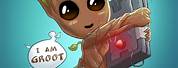 Cute Baby Groot Pictures Animated