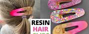 DIY Hair Clips without Resin