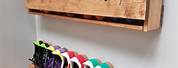 DIY Shoe Box Shelves