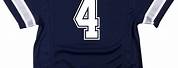 Dallas Cowboys Number 4 Jersey