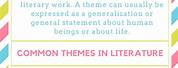 Different Types of Themes in English