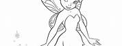 Disney Princess Tinkerbell Coloring Pages