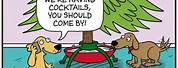 Dog Christmas Tree Cartoon Meme