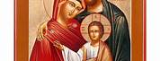 Eastern Orthodox Icon Holy Family