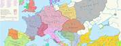 Europe in 1048 Detailed Map