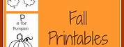 Fall Activities for Kids Printables Free