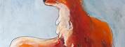 Famous Orange Fox Painting