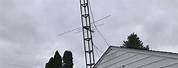 Farmhouse-Style TV Antenna Tower