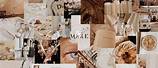 Fashion Designer Aesthetic Wallpaper Collage Beige