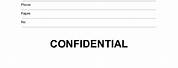 Fax Cover Sheet Confidentiality Statement