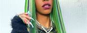 Female Rappers Green Hair