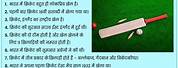 Five Lines About Cricket in Hindi