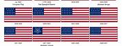 Flag of the United States Over Time