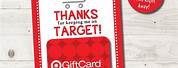 Free Target Gift Card Holder Printable