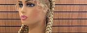French Braid Lace Front Wigs